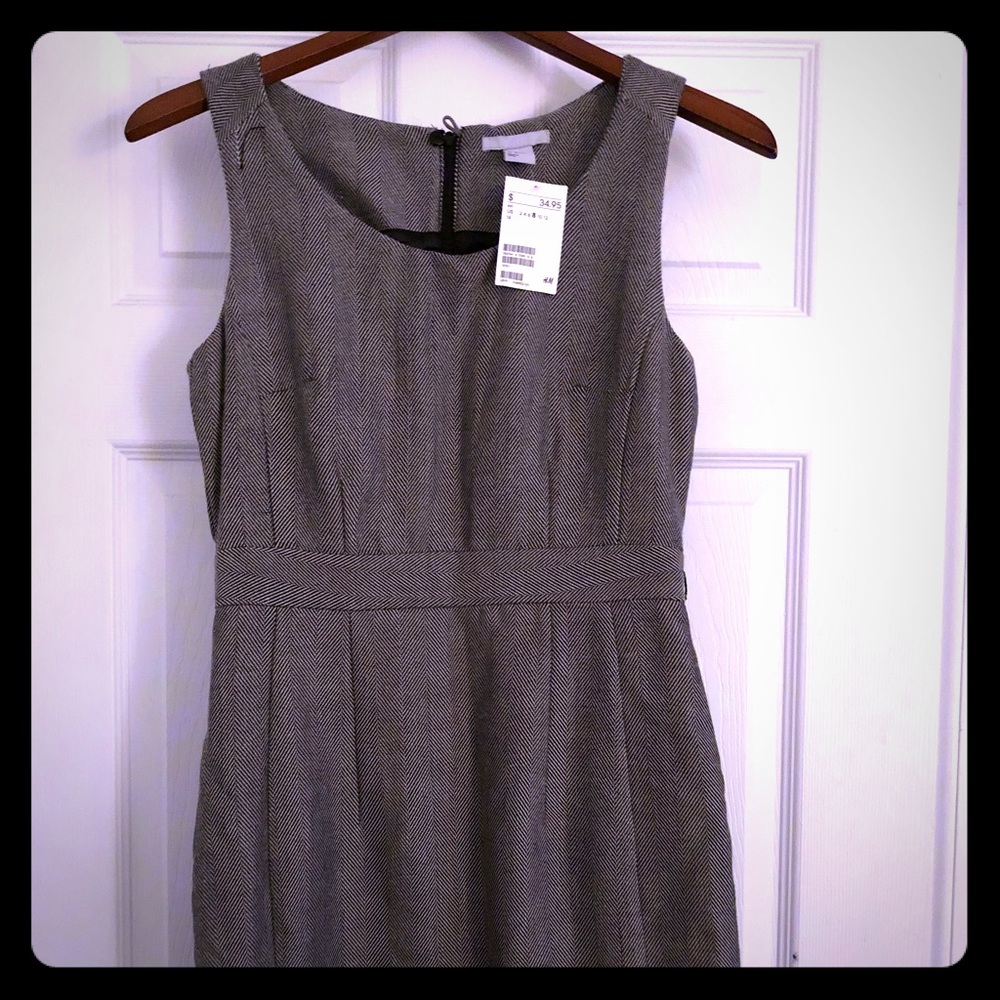 H&M Black & White Dress